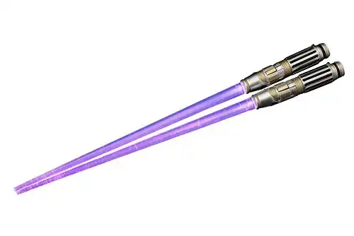 Kotobukiya Mace Windu Light Up Version Lightsaber Chopsticks "Star Wars" Action Figure
