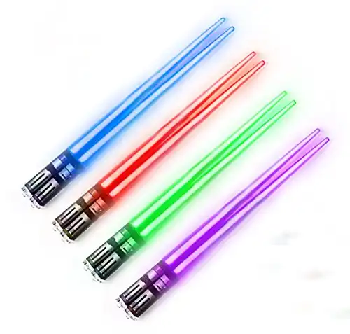 Chop Sabers: Lights Up (4-Pack, Blue, Red, Green, Purple)