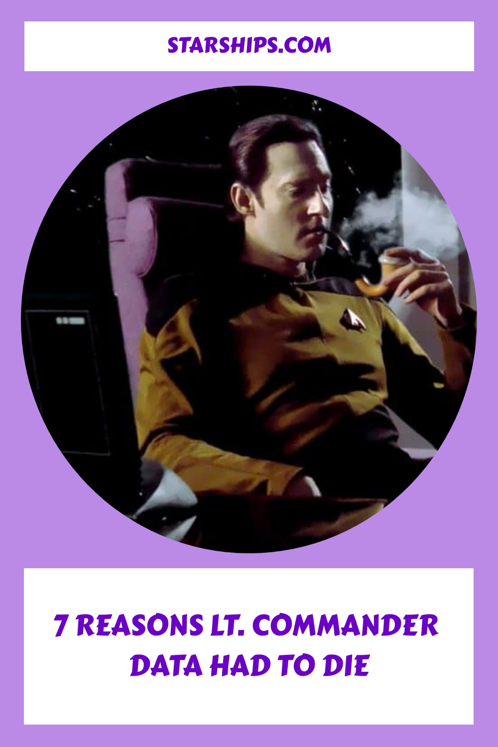 7 Reasons Lt. Commander Data Had to Die generated pin 56355