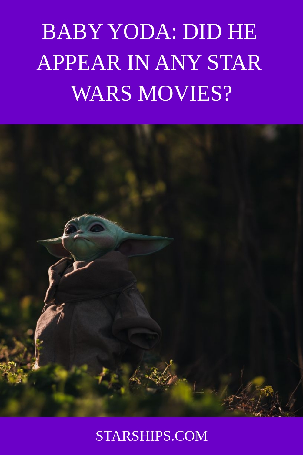 Baby Yoda Did He Appear In Any Star Wars Movies generated pin 559280