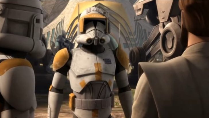 Commander Cody on mission