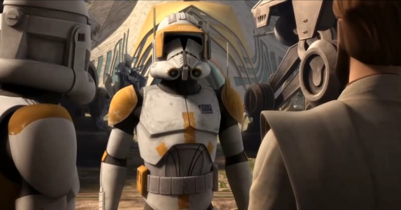 Commander Cody on mission