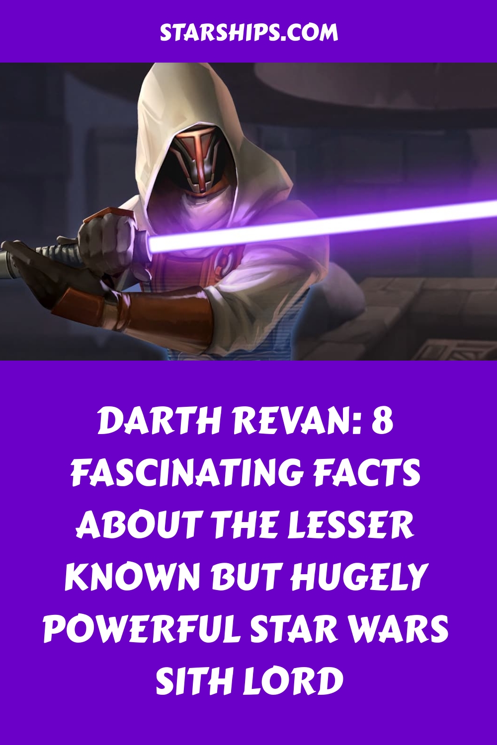 Darth Revan 8 Fascinating Facts About The Lesser Known But Hugely Powerful Star Wars Sith Lord generated pin 559255