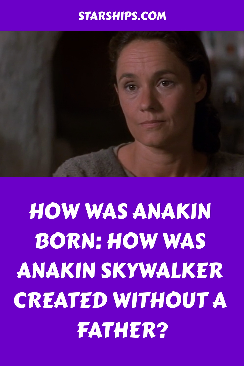 How Was Anakin Born How Was Anakin Skywalker Created Without a Father generated pin 57057