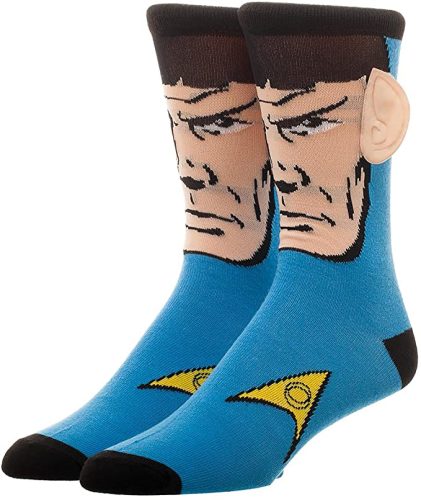 Spock themed socks