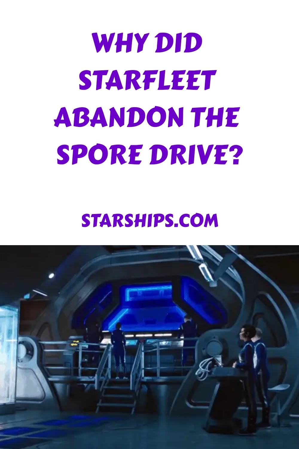 Why Did Starfleet Abandon the Spore Drive generated pin 56376