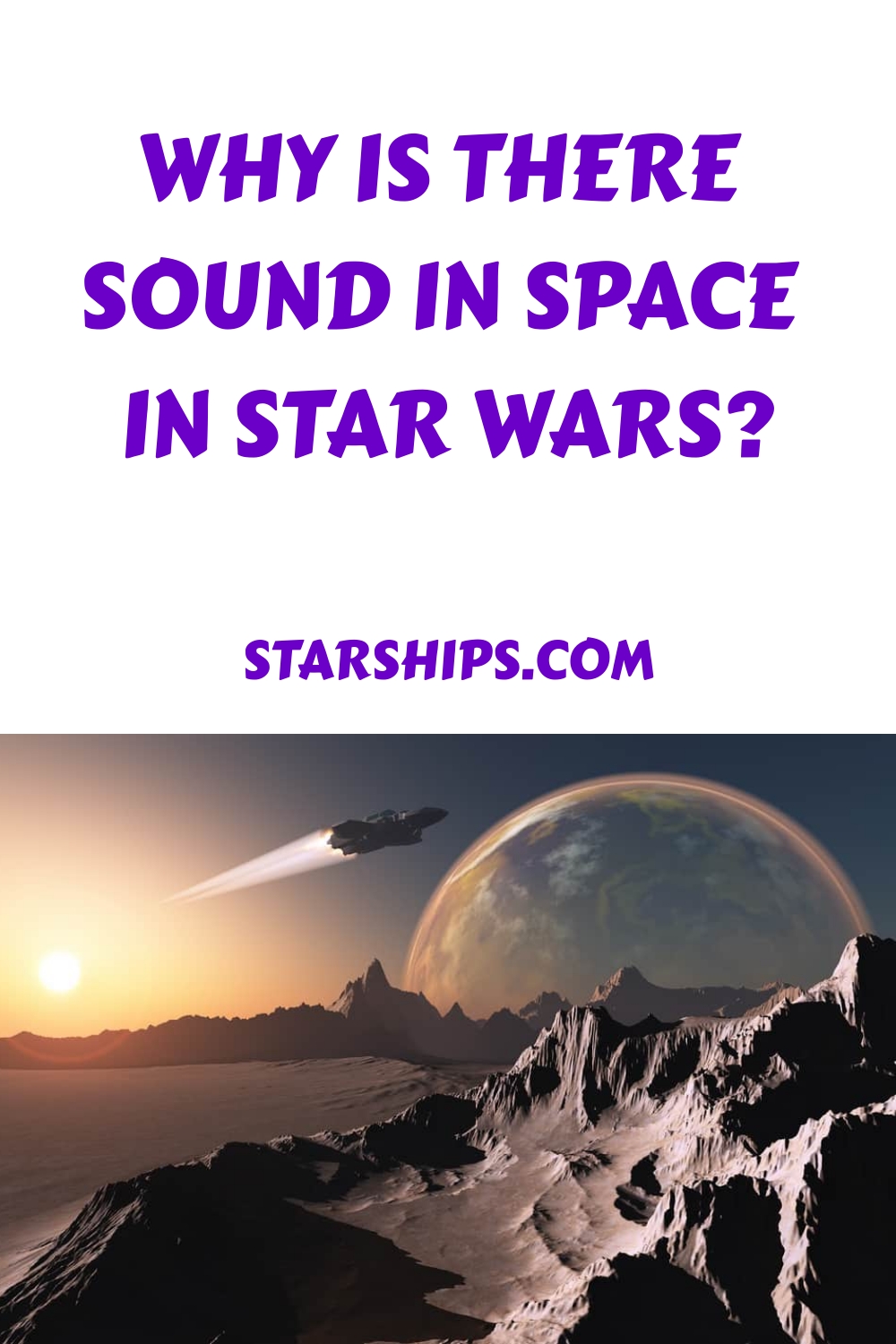 Why is There Sound in Space in Star Wars generated pin 56065