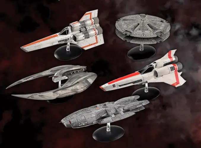 Eaglemoss Battlestar Galactica Ships