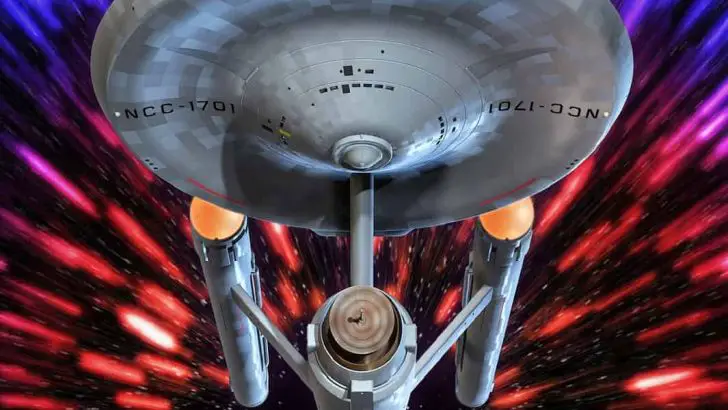 Enterprise in a galaxy