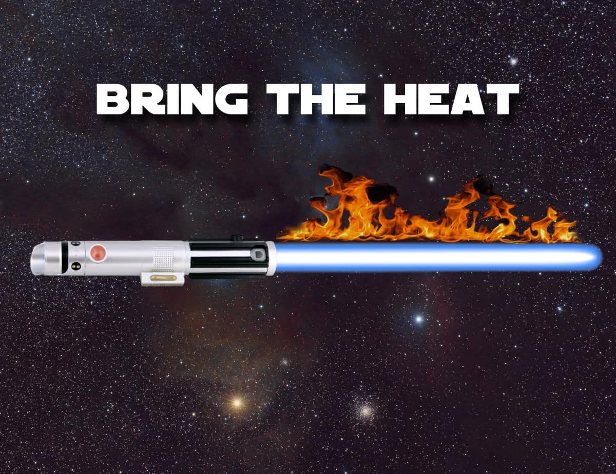 Do Lightsabers Give Off Heat?